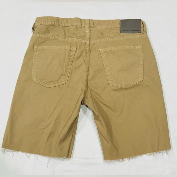 Citizens of Humanity Gage Classic Straight Cut-off Shorts Sz 32 - Picture 2 of 7